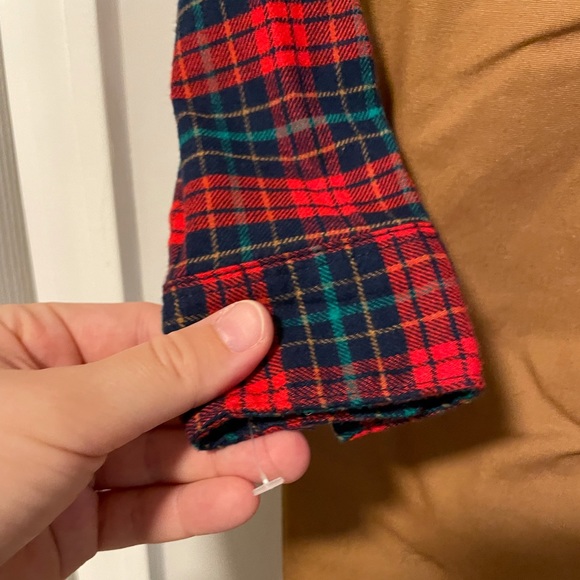 NWOT Carter’s 4T flannel matching set long sleeve long pants - Picture 3 of 4